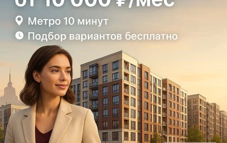 Однушка 45 м&sup2; в Санкт-Петербурге