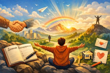 Практика благодарности - как благодарить мир так, чтобы расти и создавать результаты