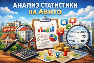 Анализ статистики по 30 объявлениям на Авито за период 15.02.2026&ndash;16.03.2026