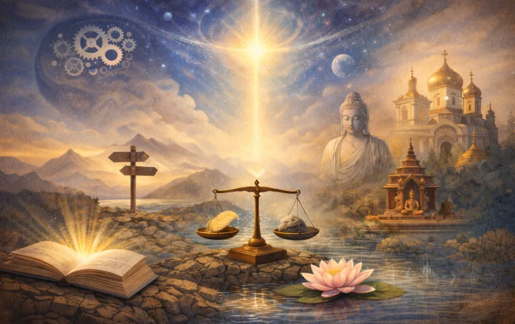 Путь от интуитивного познания к духовной реализации. Взаимосвязь гун, дош и эволюции сознания.