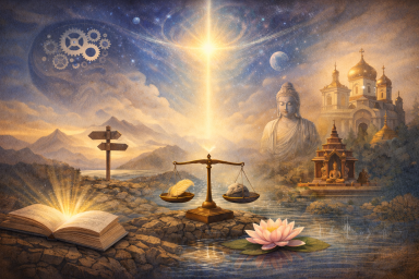 Путь от интуитивного познания к духовной реализации. Взаимосвязь гун, дош и эволюции сознания.